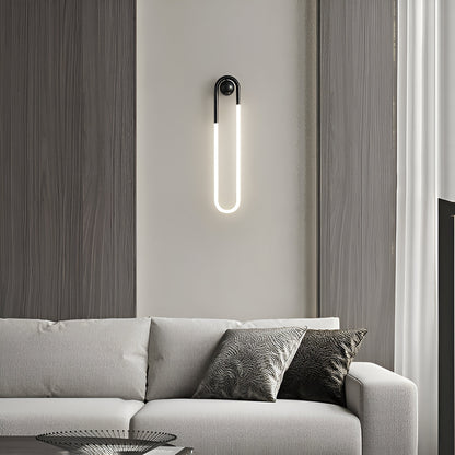 Lampe murale en U minimaliste nordique