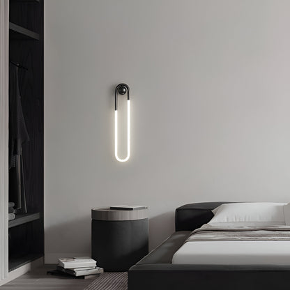 Lampada da parete a forma di U in stile nordico minimalista