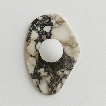 Eterna Stone Nordic Modern Marble Wall Light
