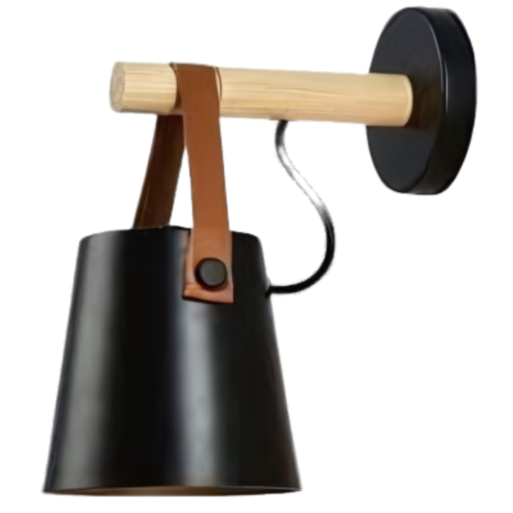 Pure Scandinavian Wall Lamp – Elegant Wood