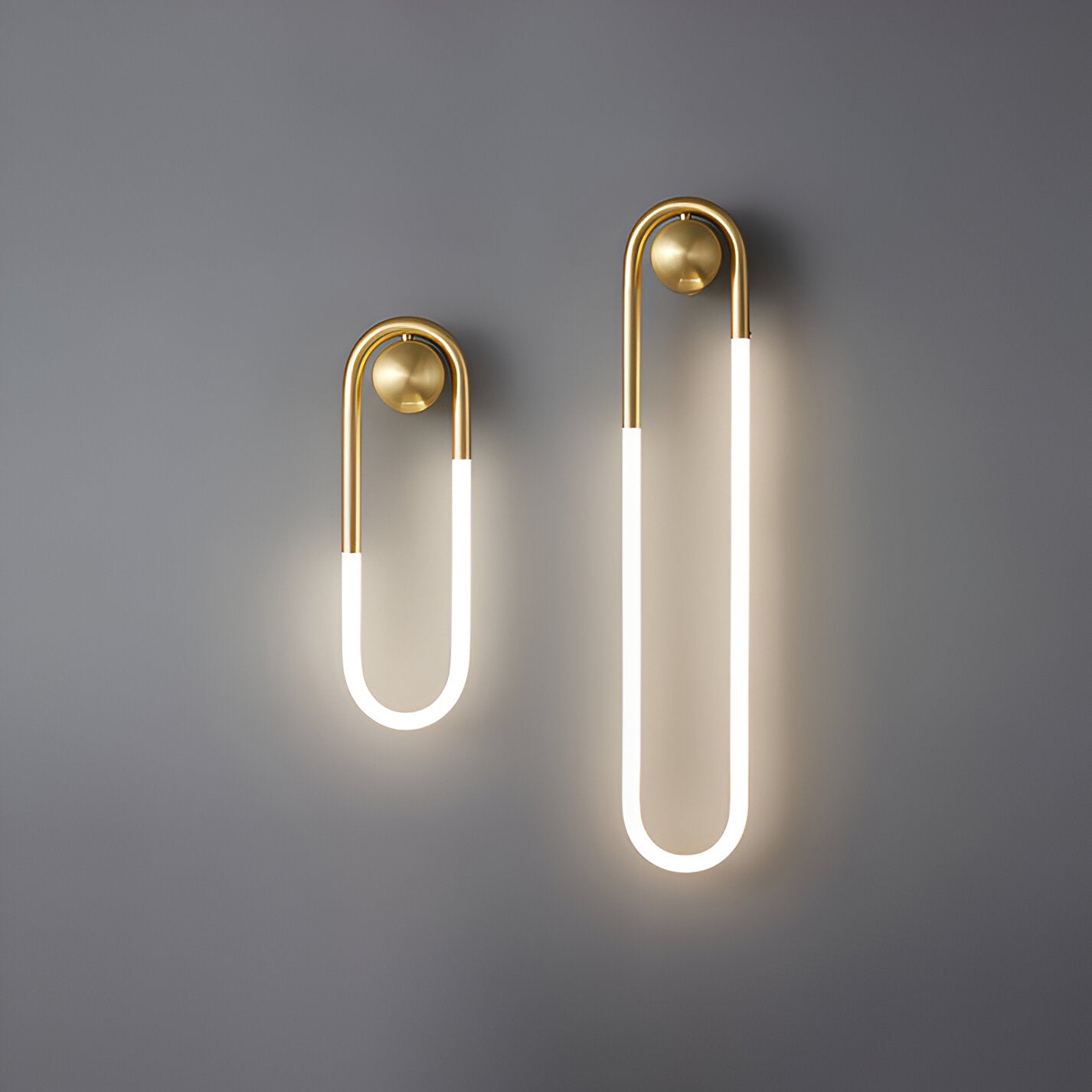 Nordic Minimalist U-förmige Wandlampe