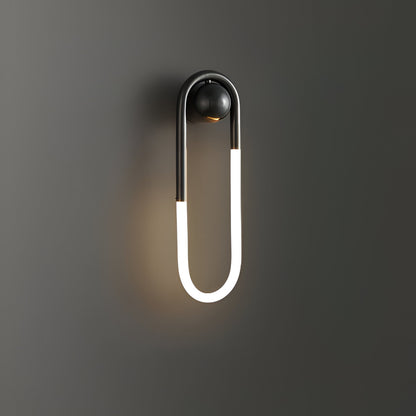 Lampe murale en U minimaliste nordique