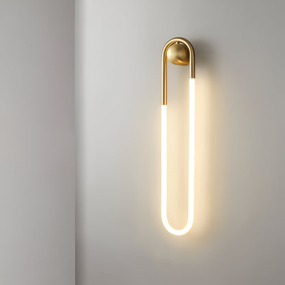 Nordic Minimalist U-förmige Wandlampe