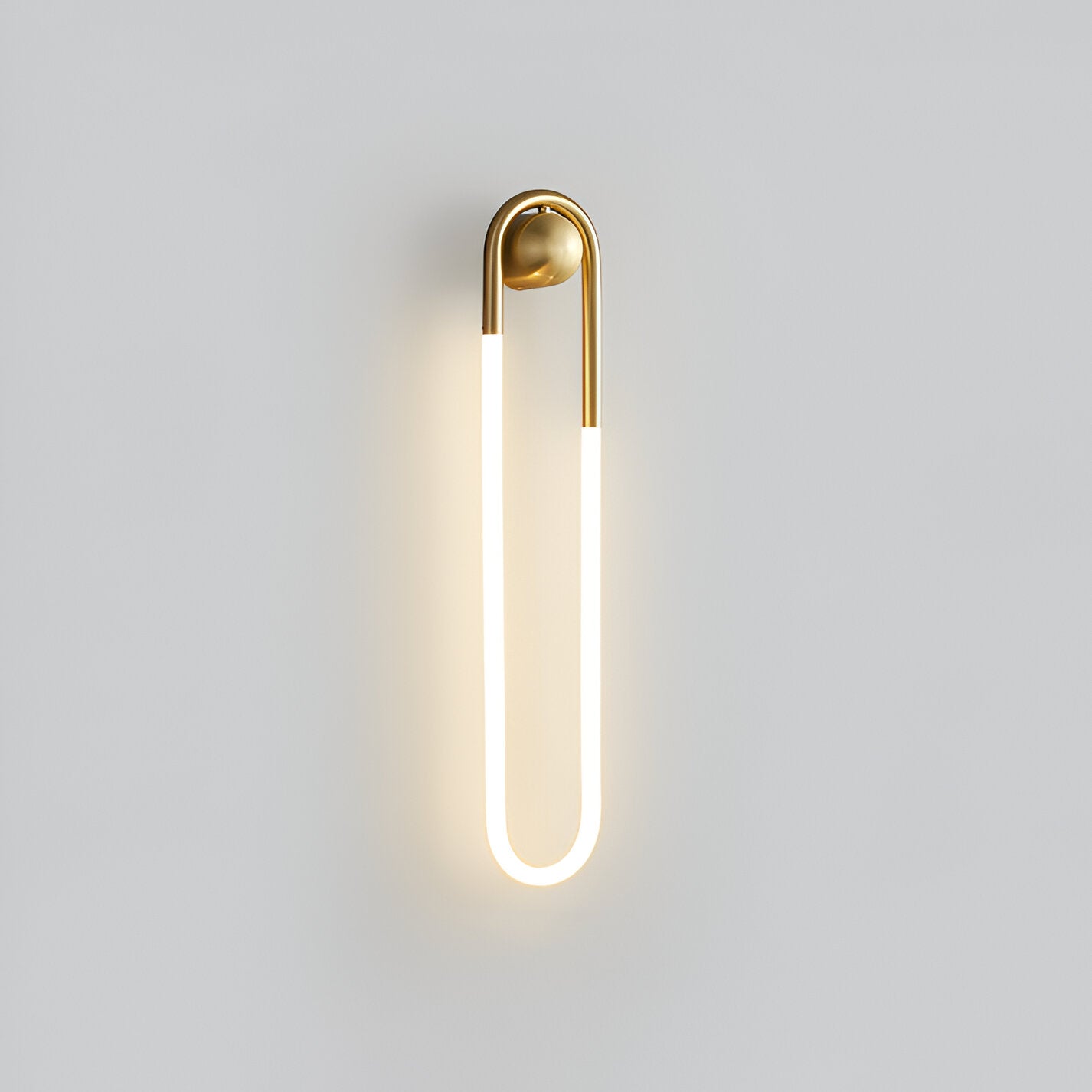 Lampada da parete a forma di U in stile nordico minimalista