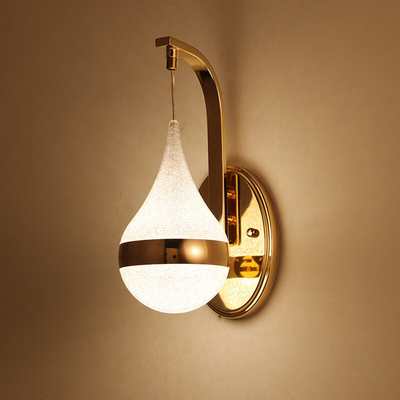 Drop Shape Modern LED Wall Lamp