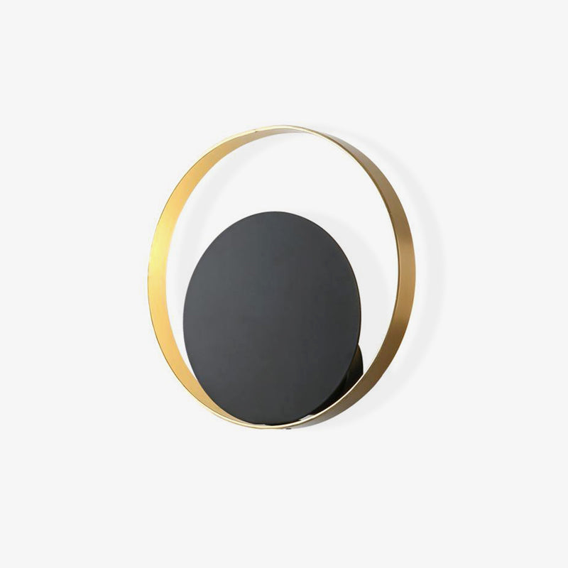 Eclipse Retro Circle Wall Lamp