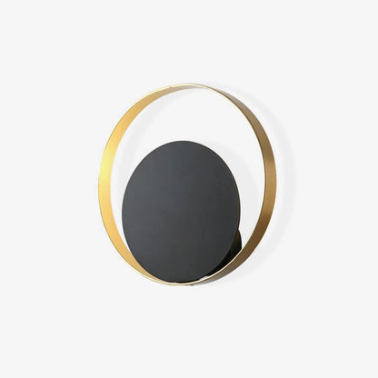 Eclipse Retro Circle Wall Lamp