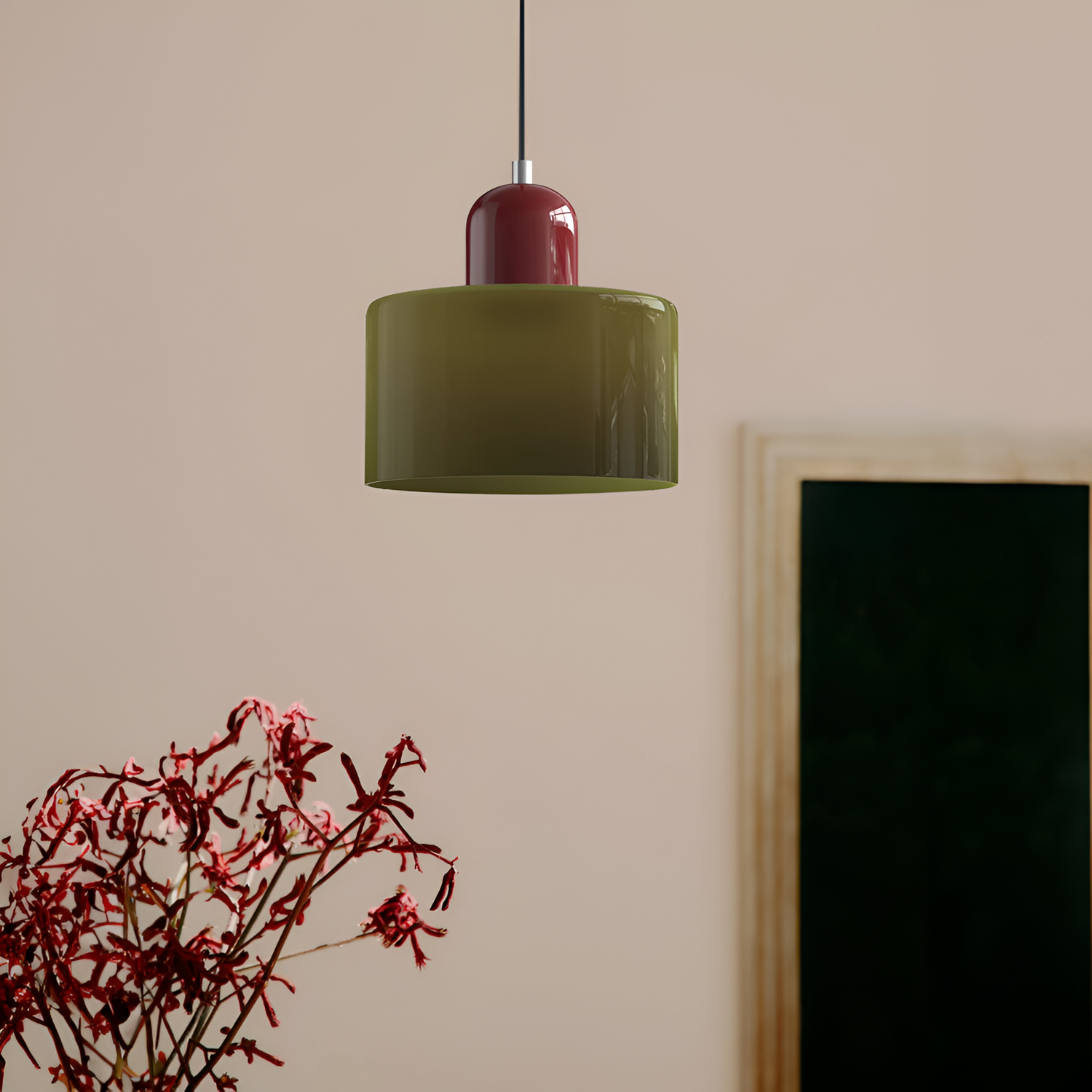 Nordic Glass Shade Pendant Light