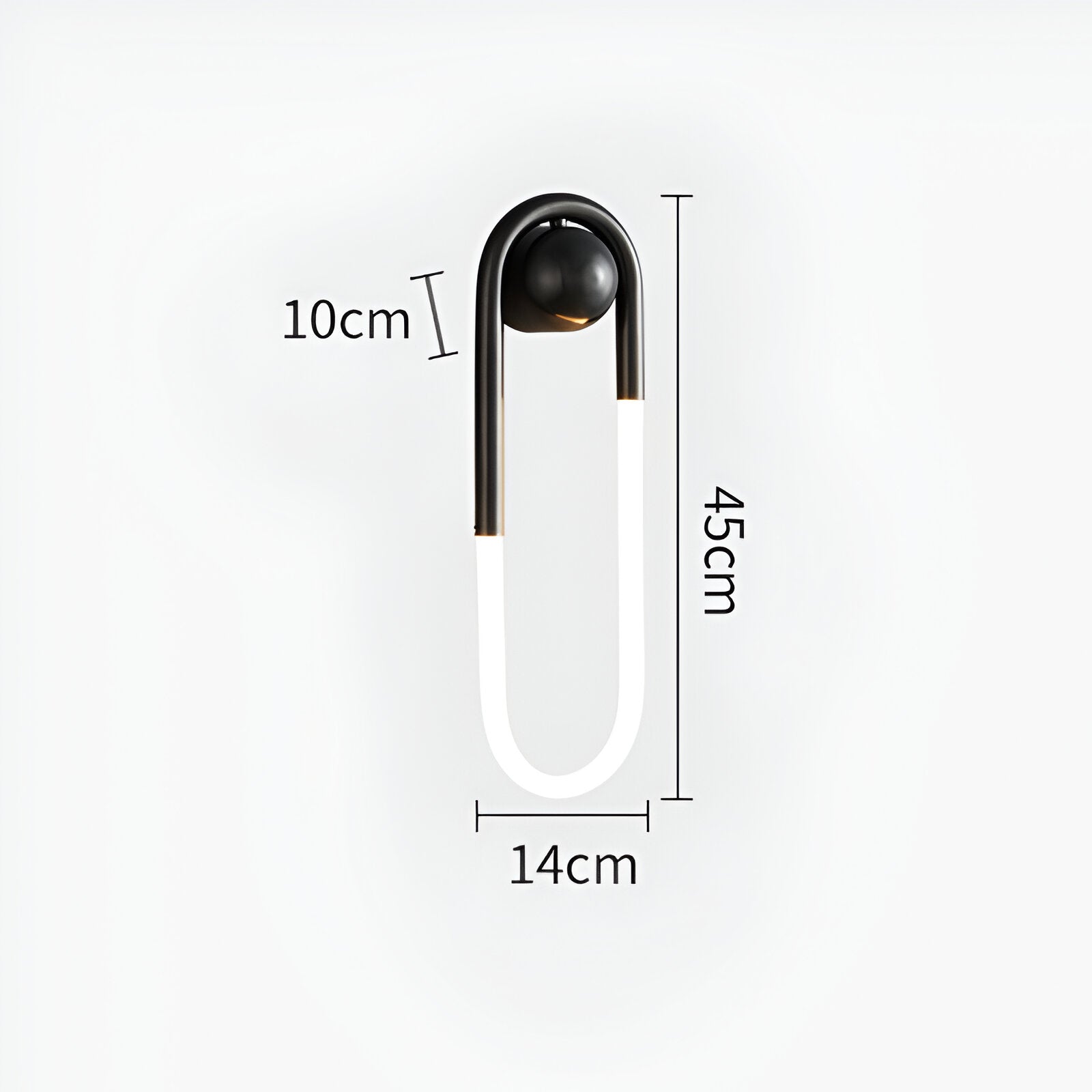 Nordic Minimalist U-förmige Wandlampe