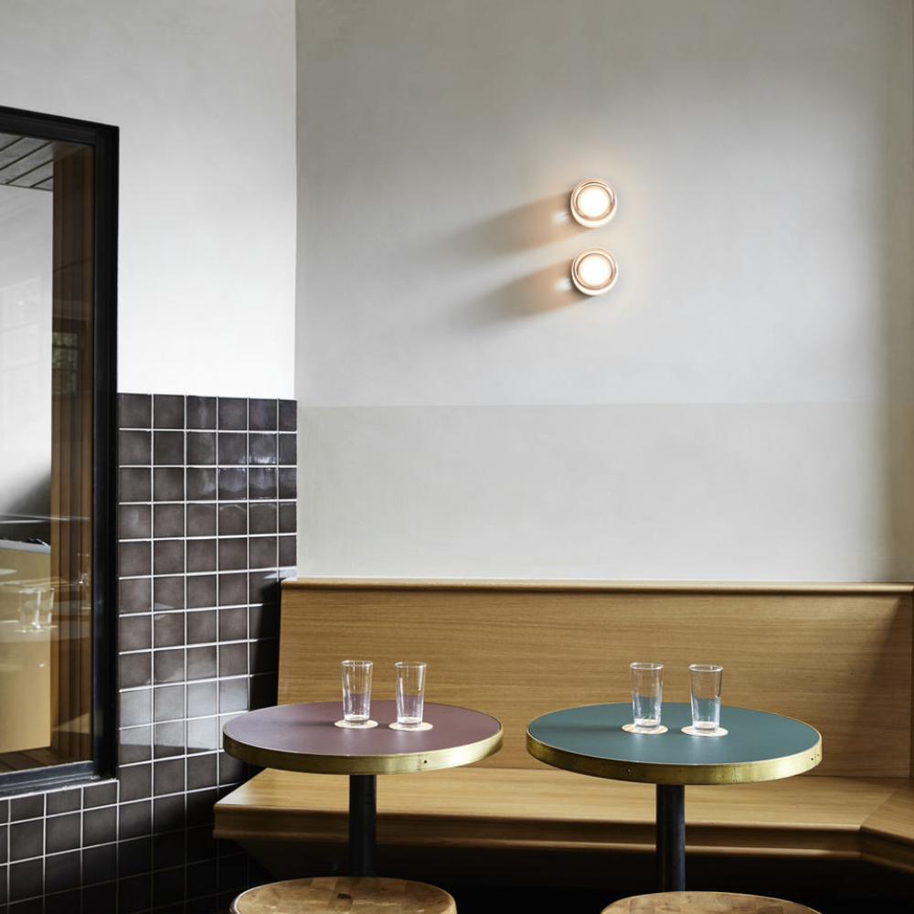 The Luminous Dimple Aluminium Wall Light