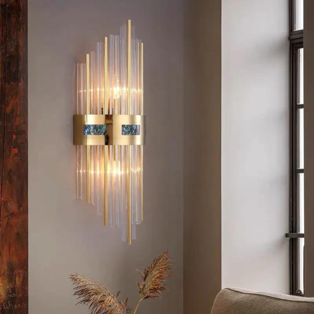 The Sparkling Crystal Wall Lamp