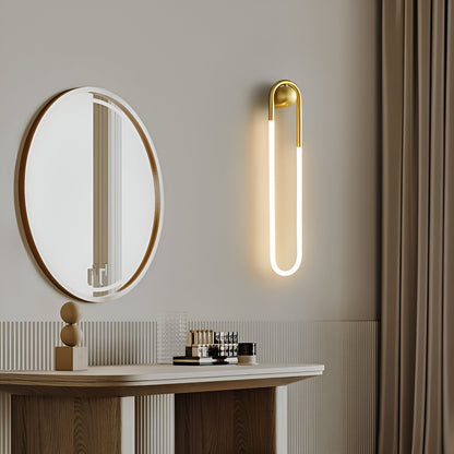 Nordic Minimalist U-förmige Wandlampe