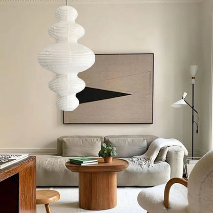 Meiji Rice Paper Japandi Pendant Light