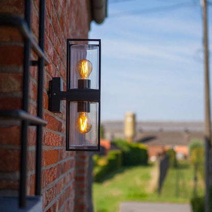 Modern Rectangular Black Wall lamp