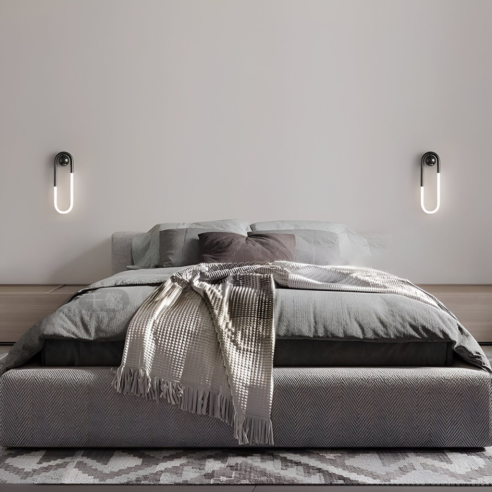 Nordic Minimalist U-förmige Wandlampe