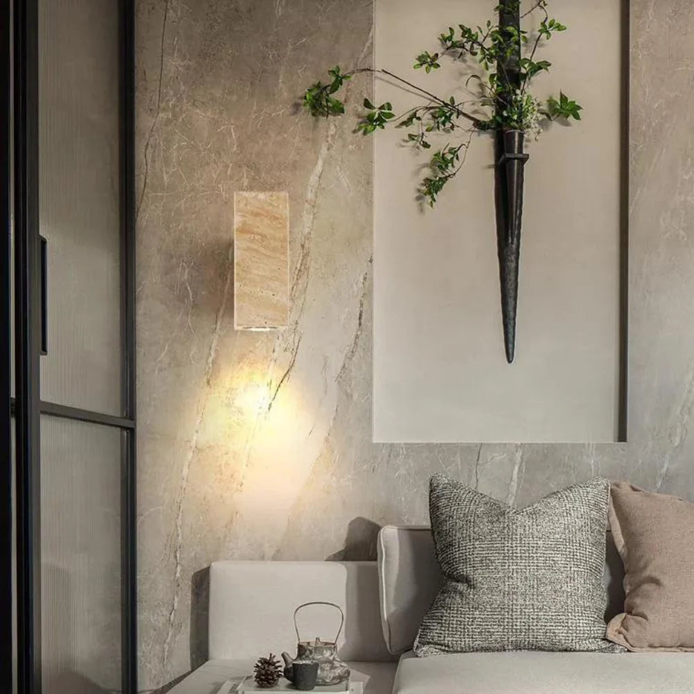 Wabi-Sabi Aura Wall Lamp - Japandi Minimalist Design