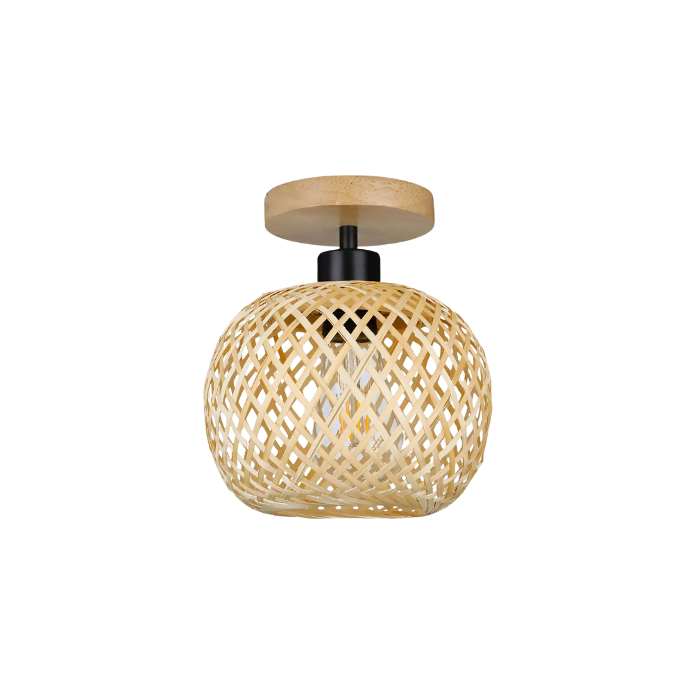 Handmade Ethereal Bamboo Ceiling Light