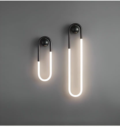 Nordic Minimalist U-förmige Wandlampe