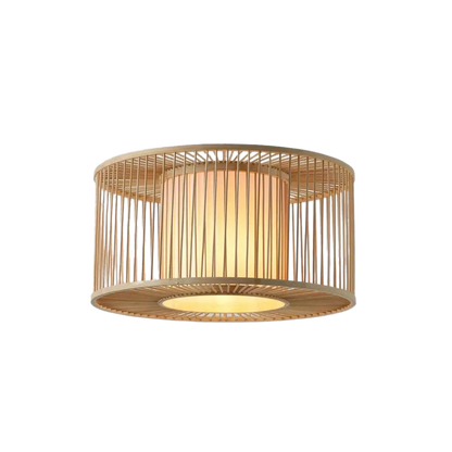 Night Butterfly Bamboo Pendant Lamp