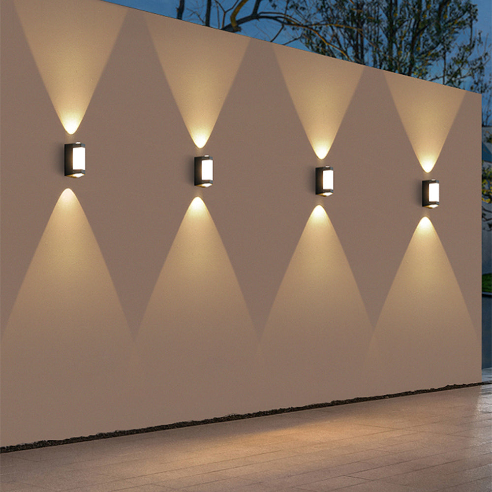 Nordic Up Down Acrylic IP65 Waterproof Outdoor Wall Lamp