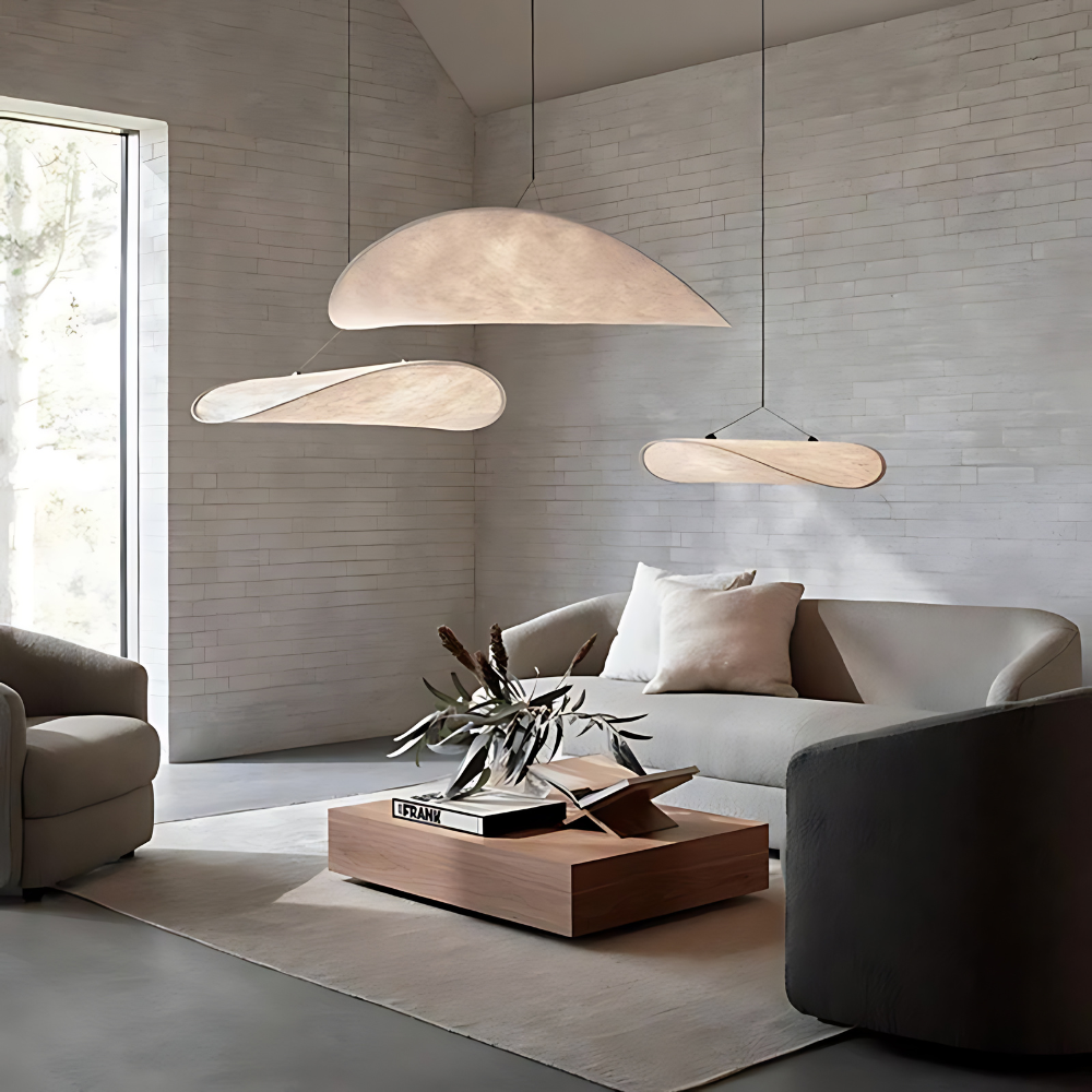 Elegant Japandi Pendant Light