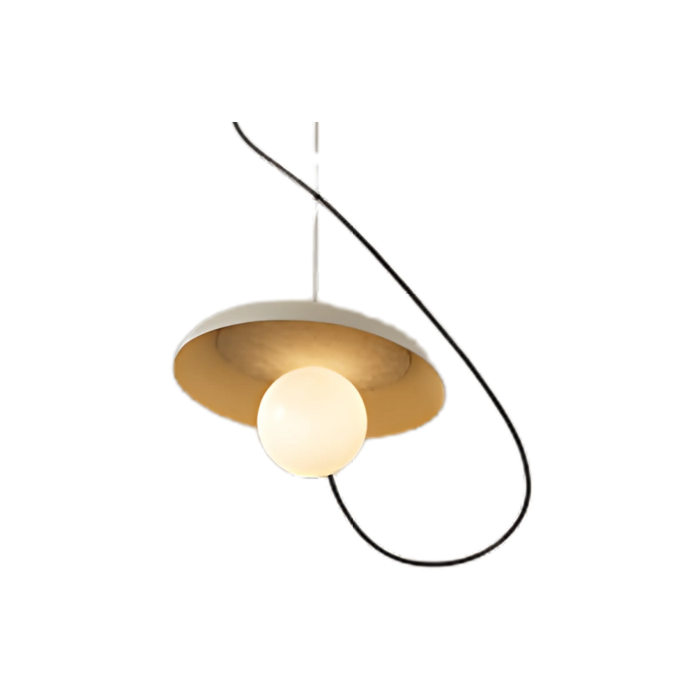Discreet Glow Minimalist Pendant Light