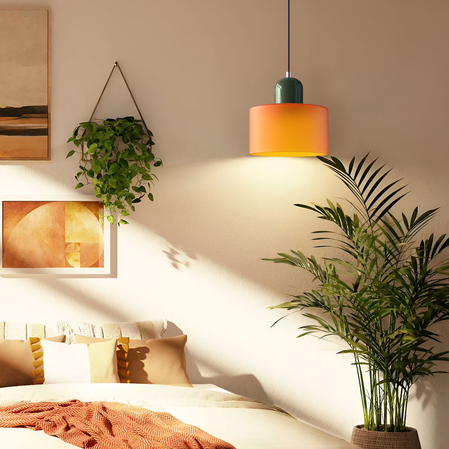 Nordic Glass Shade Pendant Light