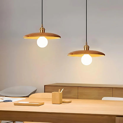 Charming Wooden Ceiling Light