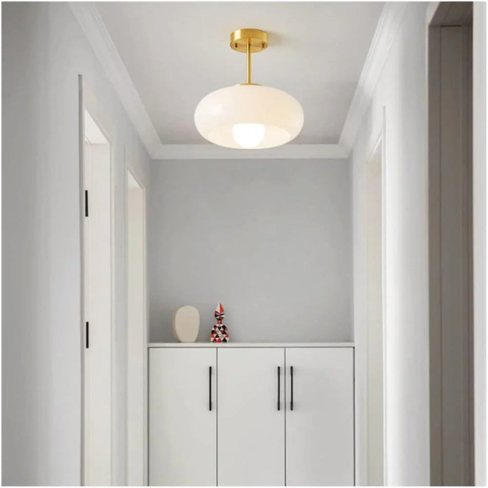 Lampada da soffitto Radiant Glow in stile scandinavo