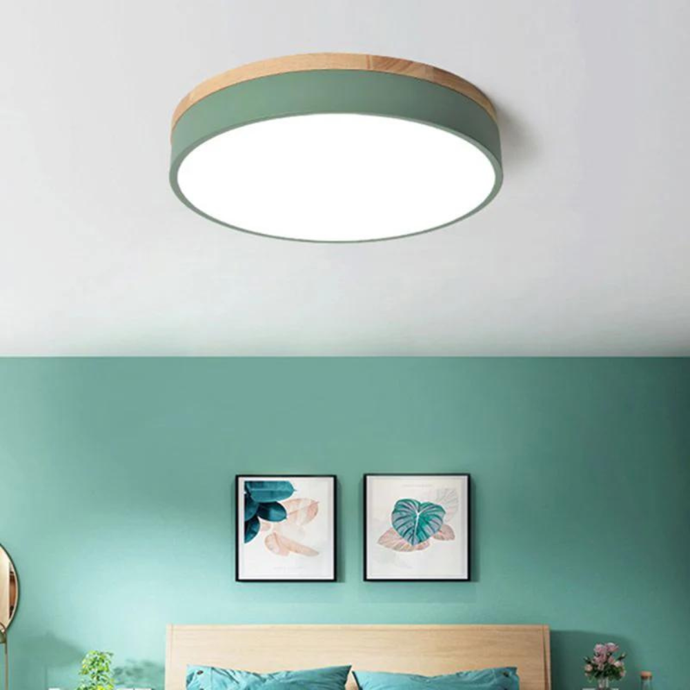 La lampe de plafond scandinave naturelle