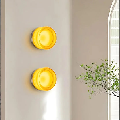 The Luminous Dimple Aluminium Wall Light