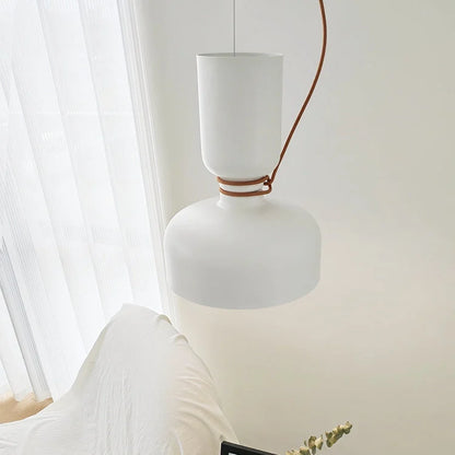 Minimalist Iron Hanging Fixture LED Modern Pendant Light