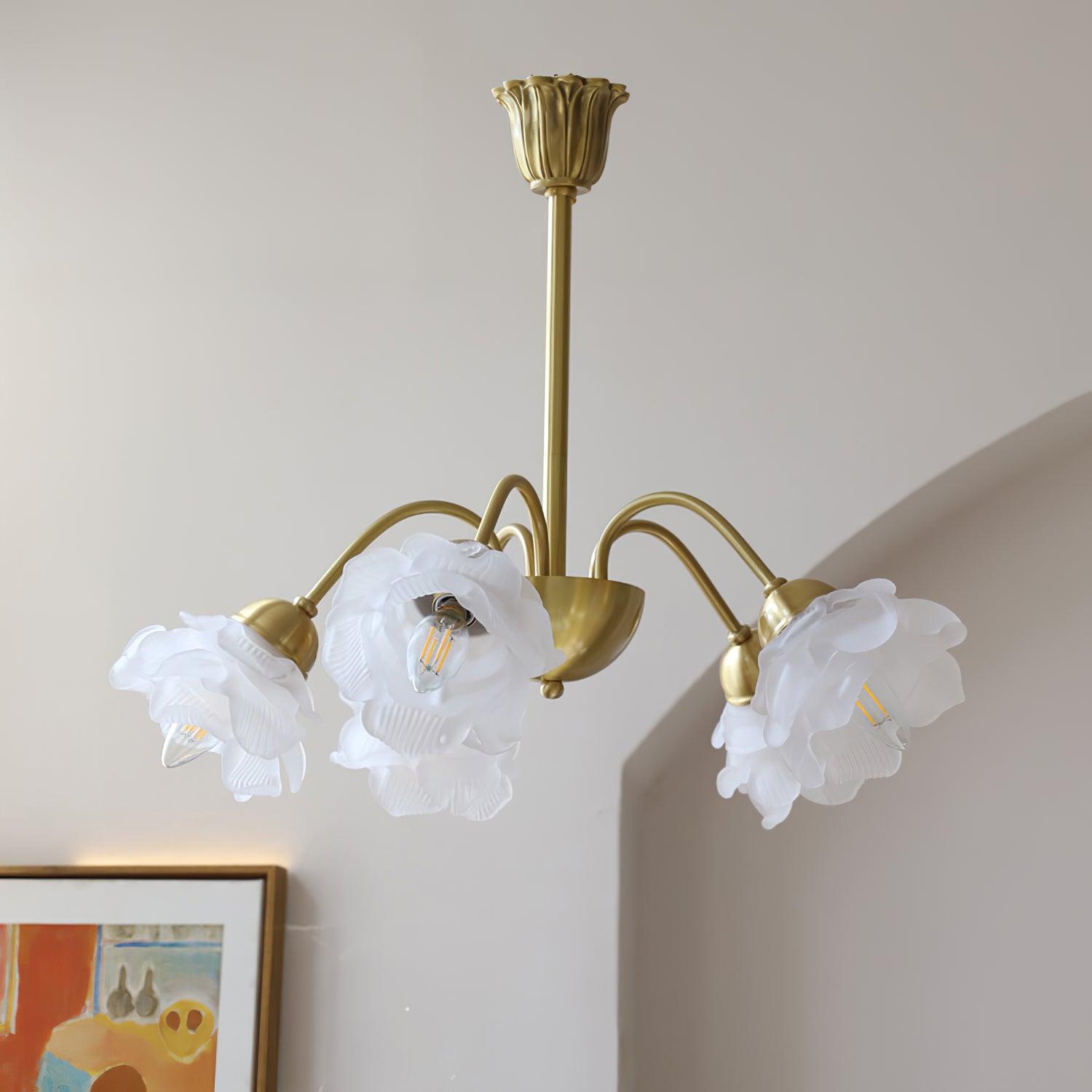 Luxurious Roses Pendant Lamp