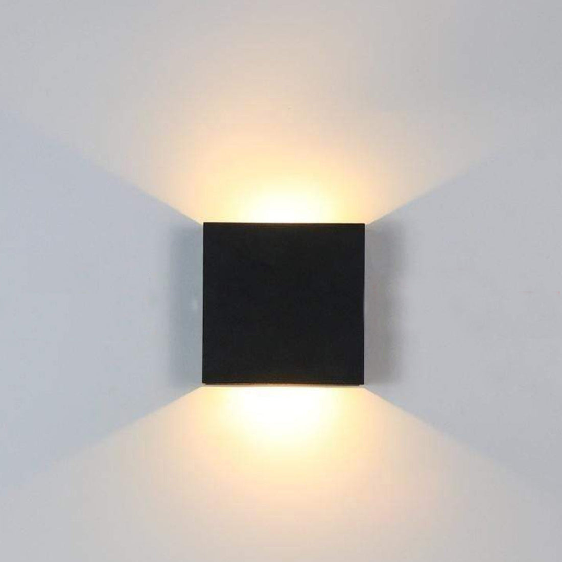 Modern Adjustable Square LED Outdoor Wall Light