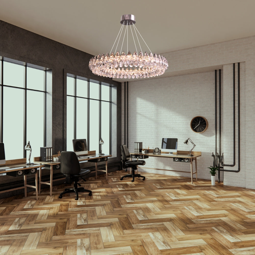 Nordic Crystal Pendant Chandelier