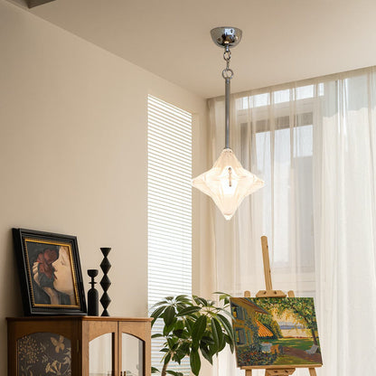 Lyra Star Modern Glass Pendant Light