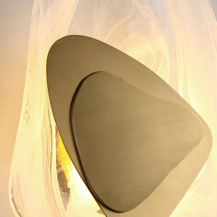 Water Ripple Sculptural Wandlamp