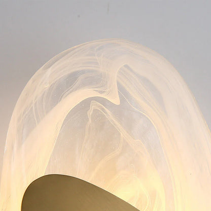 Water Ripple Sculptural Wandlamp