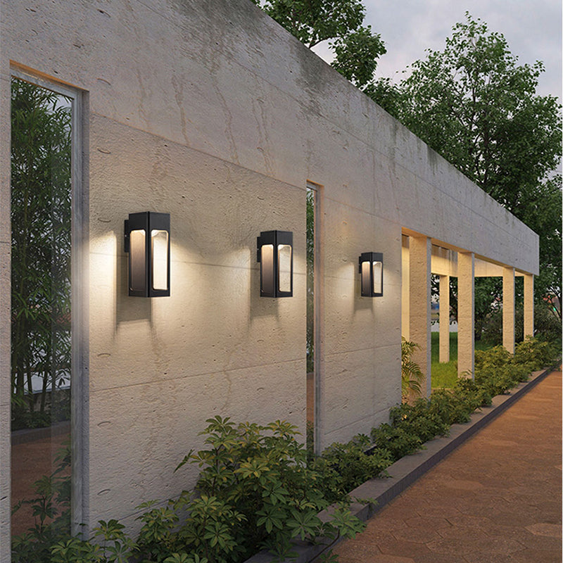 Modern Waterproof Minimalist Geometric Outdoor Wall Light