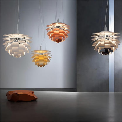 Nordic Creative Artichoke Shape Pendant Lamp