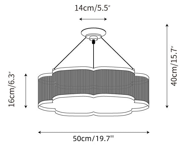 Suspension Élégante en Basilic