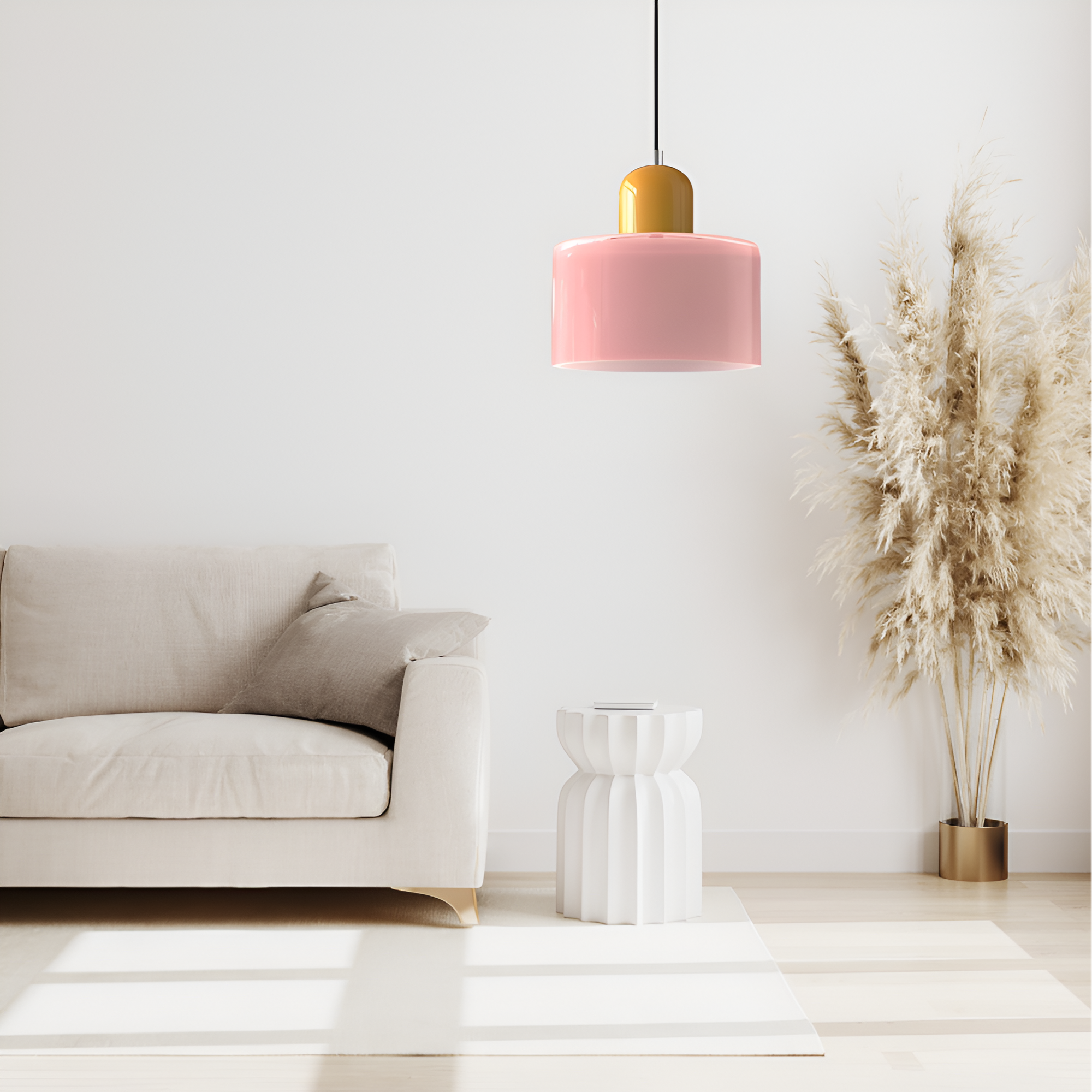 Nordic Glass Shade Pendant Light