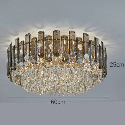 Gold Luxury Crystal Ceiling Chandelier