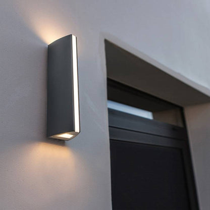 Modern Triangular Prism Outdoor Wall Lamp