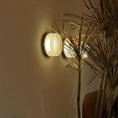 The Luminous Dimple Aluminium Wall Light