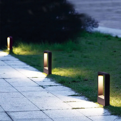 The Solar Punch Floor Lamp