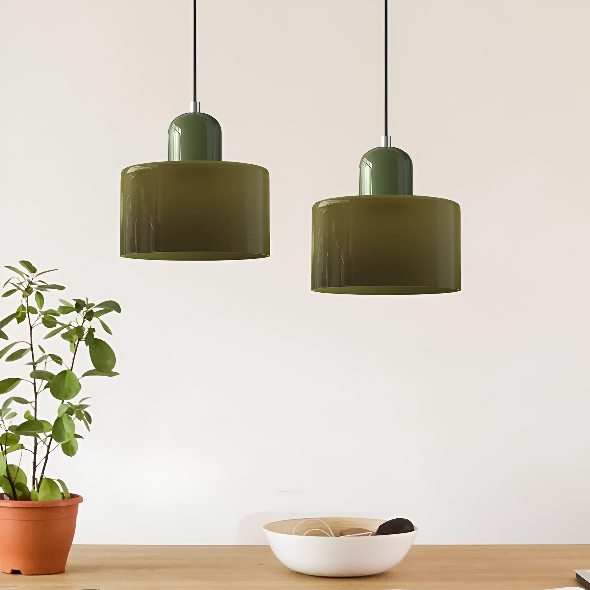 Nordic Glass Shade Pendant Light