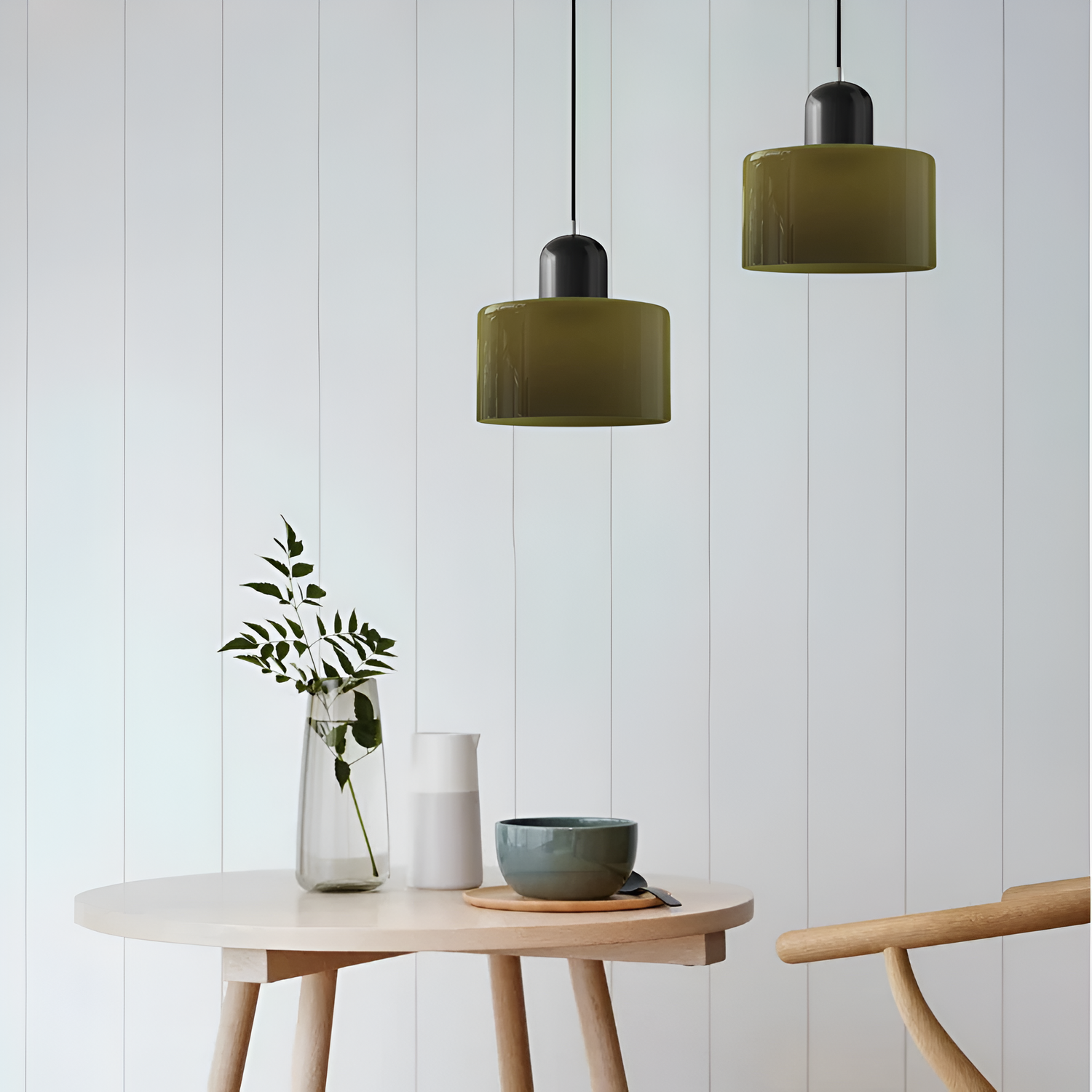 Nordic Glass Shade Pendant Light