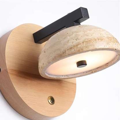 De Travertine Charmante Wandlamp