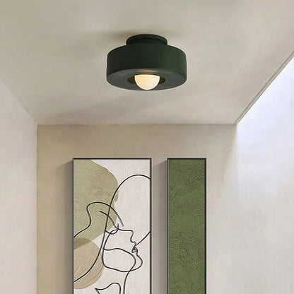 Lampada da soffitto a cerchio LED in stile nordico